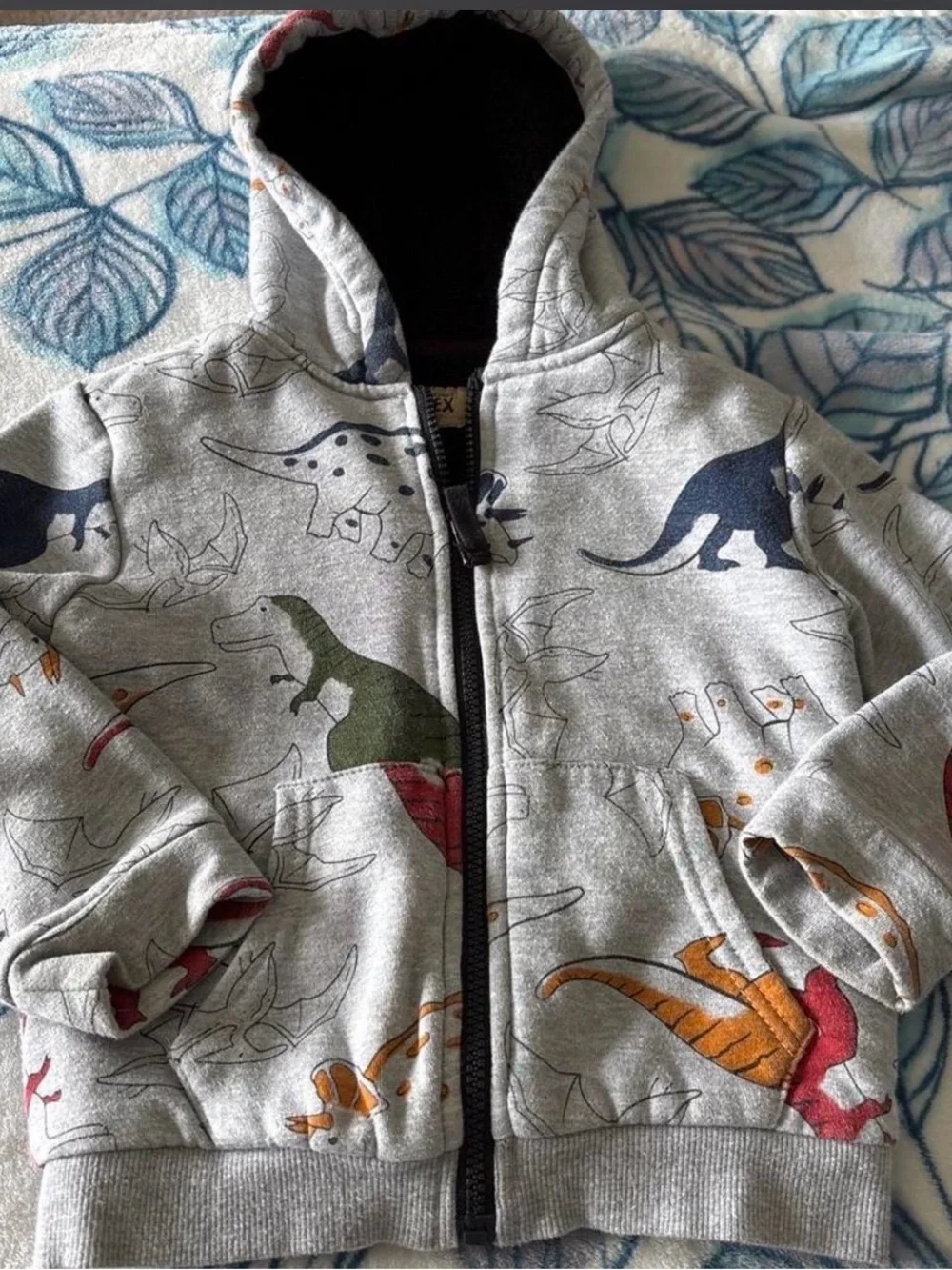 The Children's Place Blue Dino Space Graphic Tee